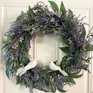 Beautiful Lavender Wreath